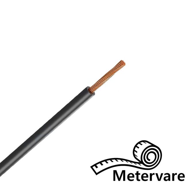 Hovedbilde Strømkabel 6mm2 - sort